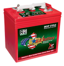 US Battery US RE GC2H XC2 6-volt renewable energy deep cycle battery