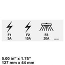 ADVANCE 56015374  DECALCIRCUIT BREAKER