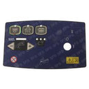 ADVANCE 9098638000  DECAL CONTROL PANEL 20D