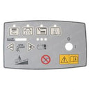 AMERICAN LINCOLN 9097002000  DECAL CONTROL PANEL X 20 D