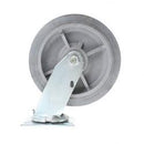 AMERICAN LINCOLN C4-8199-455  CASTER-8IN-PLT-SWIVL-NM RUBBER