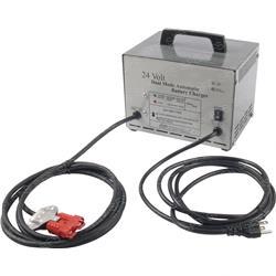 AMERICAN LINCOLN KE031406-1  CHARGER - 24V 12A 120VAC 60HZ DUAL MODE SB50 AMP RED CONN