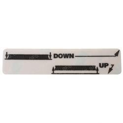 FACTORY CAT 150-2013  DECAL - CONTROL PANEL BRUSH
