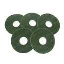 FACTORY CAT 17-422G  PAD 17 GREEN CS 5 PCS MEDIUM ABRASIVE/WET SCRUBBING