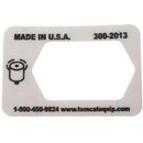 FACTORY CAT 300-2013  DECAL - ISOLATOR