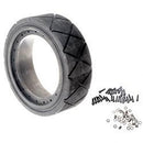 FACTORY CAT 430-7320  TIRE - 14X4.5X10.5 DD X-GROOVE SCRUBBER COMPUND - PROPRIETAR