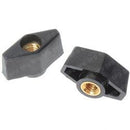 FACTORY CAT 5-418  KNOB-CLAMPING-BLACK SET OF 2SET