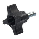 MINUTEMAN 305871  KNOB - CLAMPING BLACK PHENOLIC