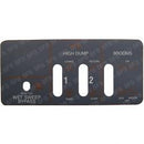 MINUTEMAN 3307594  DECAL - FRONT PANEL SW/A