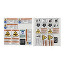 TENNANT 59767  LABEL SET - INFO/HZRD