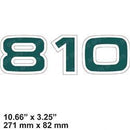TENNANT 70537  LABEL - NUMERALS